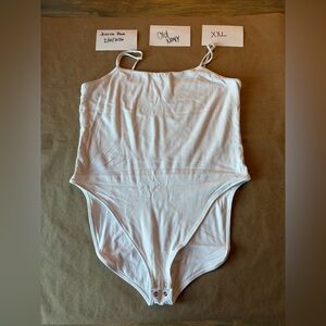 Old Navy Ribbed White Bodysuit